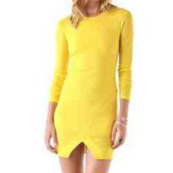 Nicholas Chartreuse Oralie dress Size 8 - Picture 3 of 7